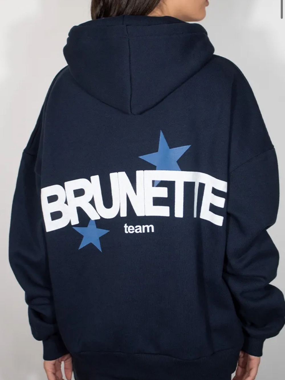 Subdued | BRUNETTE HOODIE in Blue